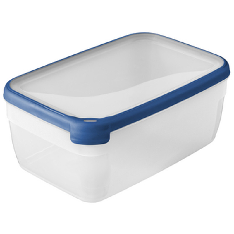 3253924832623 Pojemnik kwadratowy Grand chef eco line Transparentny niebieski 5 6390₽