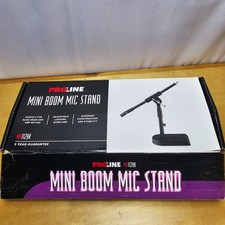 ProLine MS112BK Desk Boom Mic Stand Podcasting Streaming