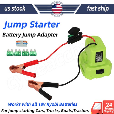 #ad For Ryobi 18V JUMP STARTER Great For Jump Starting Vehicles Mowers Tractors Boat $16.99