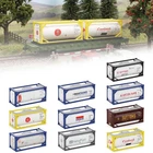 HO Scale 20ft Oil Tank Container 1:87 20' Shipping Tanktainer Model Trains