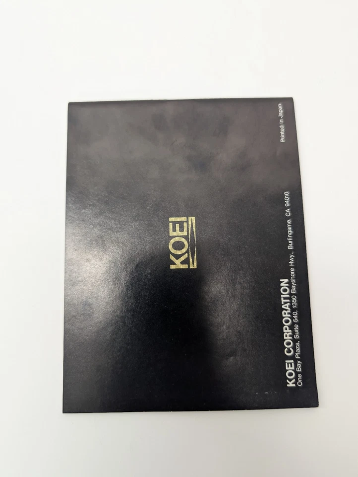 NES  Nobunaga's Ambition 1 Authentic Nintendo Game *Manual Only* - Image 2 of 3