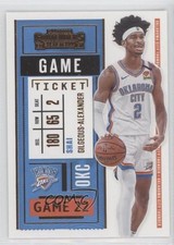 2020-21 Panini Contenders Game Ticket Bronze Shai Gilgeous-Alexander #74 n1u