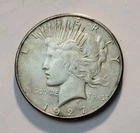 1927 S  Silver Peace Dollar