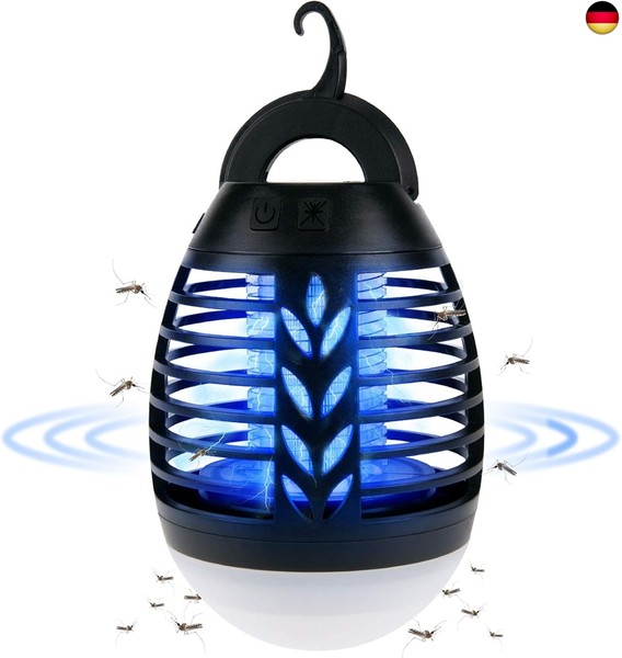 Rovlak Insektenvernichter Campinglampe Outdoor Led MüCkenlampe Usb 2-In-1-image