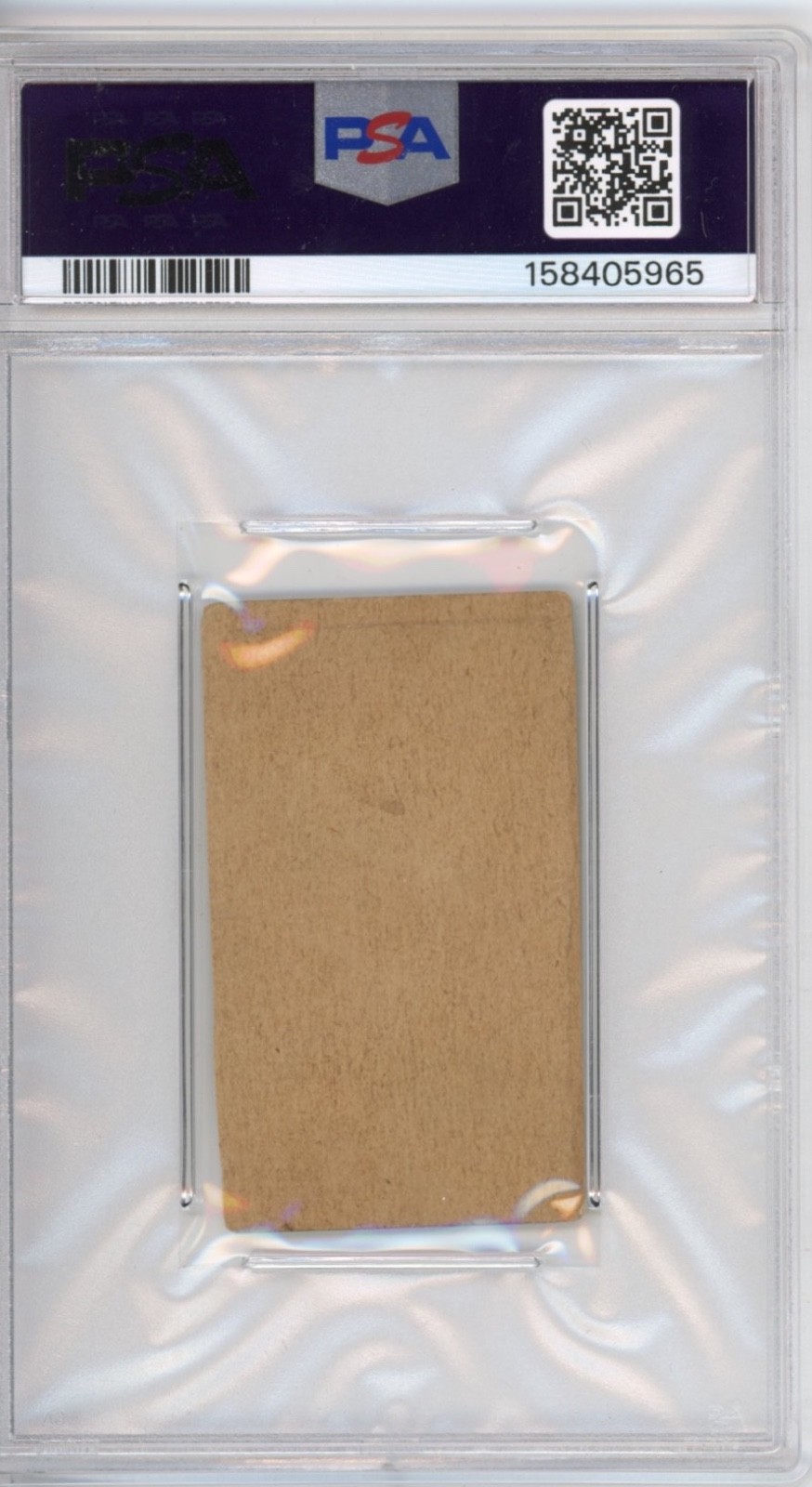 1921 w551 Ty Cobb Authentic PSA freshly graded mint slab view 2