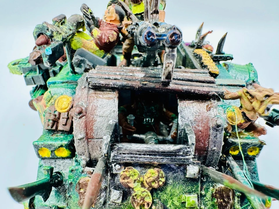 Warhammer 40k Battle Wagon  *Heavily Customised/Painted* - Imagem 4 de 4