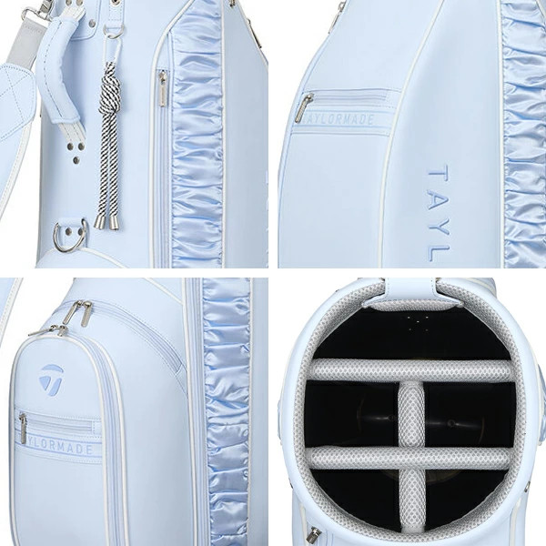 TaylorMade ゴルフバッグ 青白 楽天市場】ブルー キャディバッグ テーラーメイド（ゴルフ