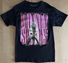 Vintage Britney Spears Black Cotton Graphic P...