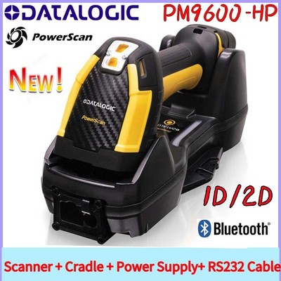 Datalogic PowerScan PM9600-HP High Performance 433Mhz 1D/2D Barcode Scanner Kit