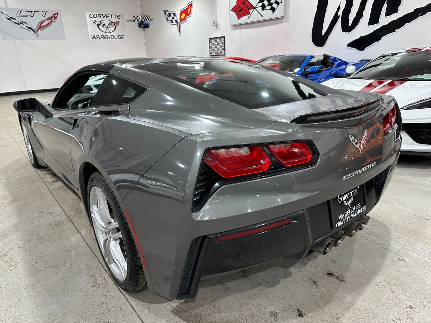 2016 [G1B] Shark Gray Metallic Chevrolet Corvette   | C7 Corvette Photo 4