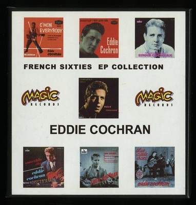 FRENCH SIXTIE EP COLLECTION by EDDIE COCHRAN 7 Disc CD BOX SET MAGIC FRANCE IMP