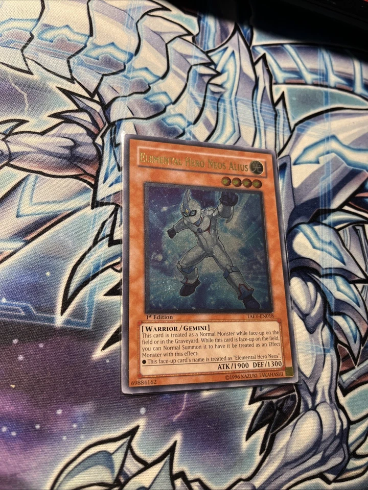 Elemental Hero Neos Alius (UTR) TAEV-EN018 Tactical Evolution 1st Ed (LP) - Image 2 of 4