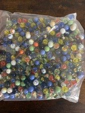 Lot of marbles 3lb 12oz vinatge