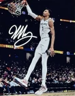 New ListingVICTOR WEMBANYAMA - SAN ANTONIO SPURS - SILVER Autographed 8x10 Photo w/COA