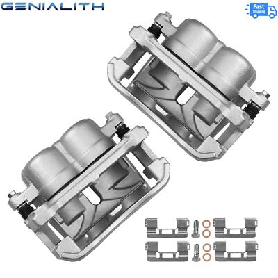 2X Front Left Right Brake Calipers for Ford F-150 2009 4.6L V8 GAS 5.4L V8 FLEX