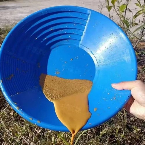Prospecting Gold Pan Bowl Gold Panning Equipment Gold Sieve Basin Beach - Picture 7 of 17