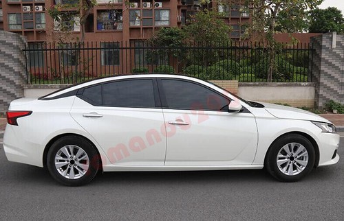 For Nissan Altima 2019-2021 Stainless Black Window Bottom Strip Cover Trim 6pcs - Picture 7 of 10