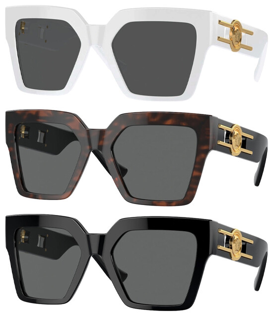 Versace Medusa Deco Women's Squared Butterfly Sunglasses - VE4458 - Italy