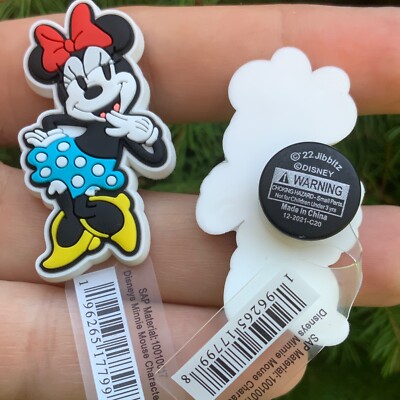 ONE OR EIGHT 専用 1 piece Crocs Disney's Minnie Mouse Character Jibbitz Charms | eBay