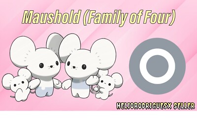 Pokemon Trade Go Maushold (Family of Four) - Pokémon Go