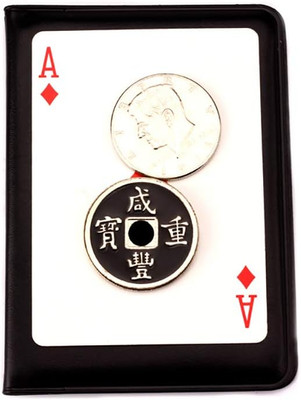 Lethal Tender Coin Magic Tricks Coins Magic Cards Gimmick Magician Accessories C