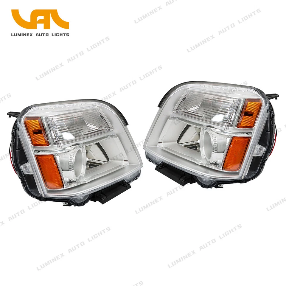 Factory For 2016 2017 GMC Terrain Headlight Projector Halogen HeadLamps LH+RH Foto 4 de 4