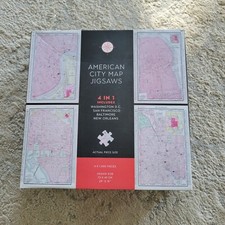 American City Map Jigsaws puzzle 1000 pieces