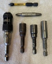 DeWalt Screwdriver Bit & Attachment Lot PH2, P1-SL8, 5/16 Attachment & More