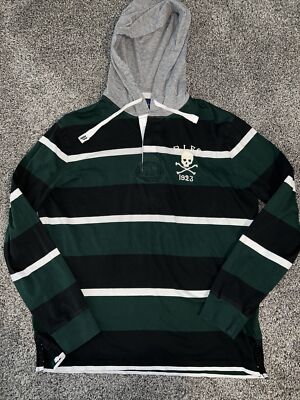 Polo Ralph Lauren Rugby RLFC Skull Crossbones 1923 Hoodie Polo Ralph Lauren Rugby RLFC Skull Crossbones 1923 Hoodie