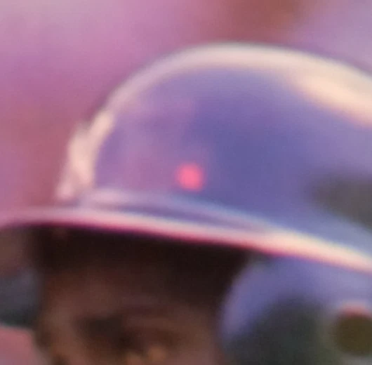 1990 DONRUSS ERROR A PINK DOT ON THE HELMET CARD #192 ROBERTO KELLY YANKEES - Image 2 of 4