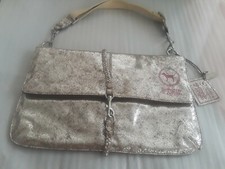 Rare Victoria's Secret Pink Vintage Shoulder Bag Genuine Leather Htf Collectible
