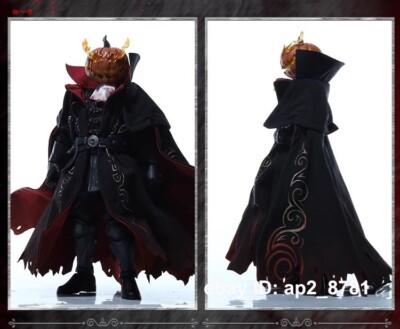 1/12 Wired Cloak Cape Reaping Scythe Sickle For Headless Horseman 6'' 7'' Figure