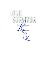 Peter Berg Signed Autographed LONE SURVIVOR Full Movie Script COA VD