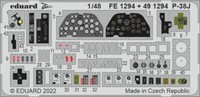 MW22 Eduard 491294 P-38J 1/48 Pe Set For Tamiya