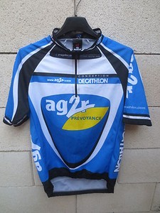 Maillot Cycliste AG2R Prévoyance - De Marchi - Tour De France - Taille L