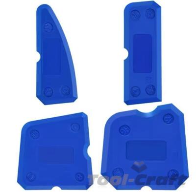 Caulk, Silicone spreader finishing tool kit set of 4