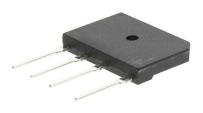 1 x Dioden inkl. GBJ1506-F, Brückengleichrichter, 15A 600V, 4-Pin GBJ