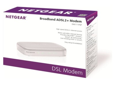 Netgear Broadband ADSL2 Plus Modem 606449081305| eBay