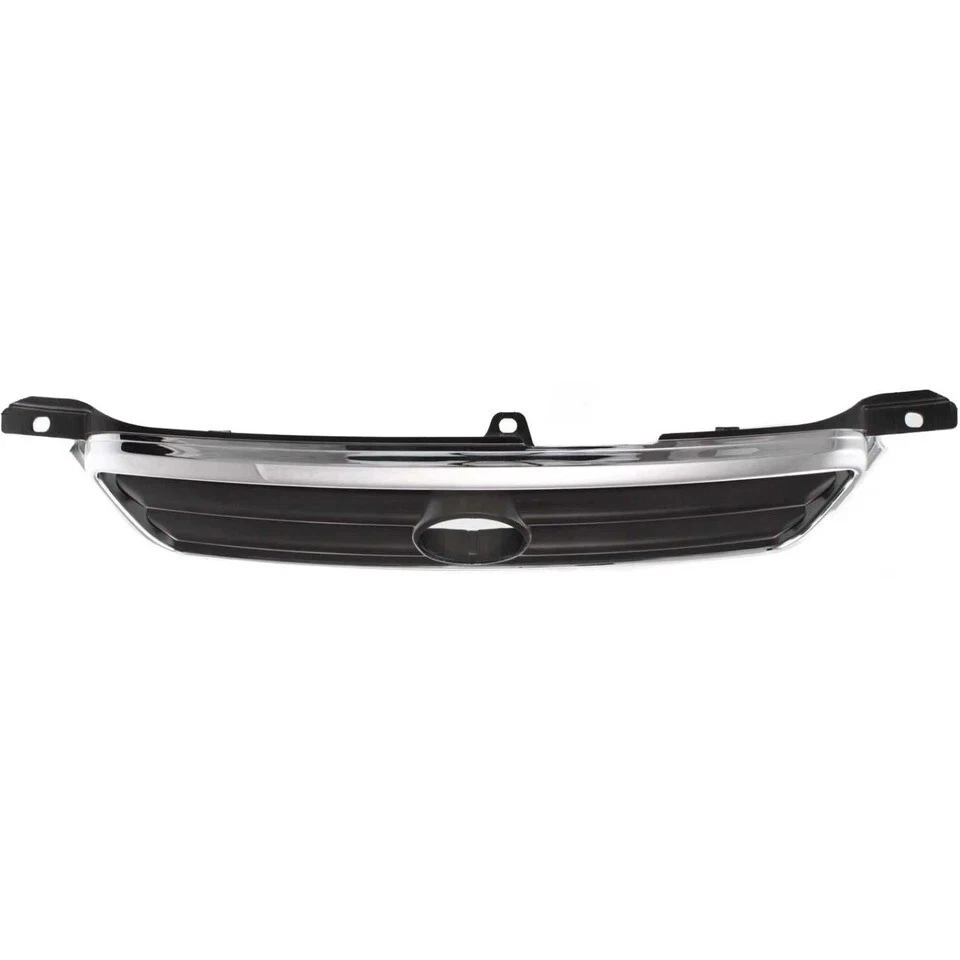 Shell with Black Insert Plastic For 2000-2001 Grille Toyota Camry Chrome Foto 2 de 4