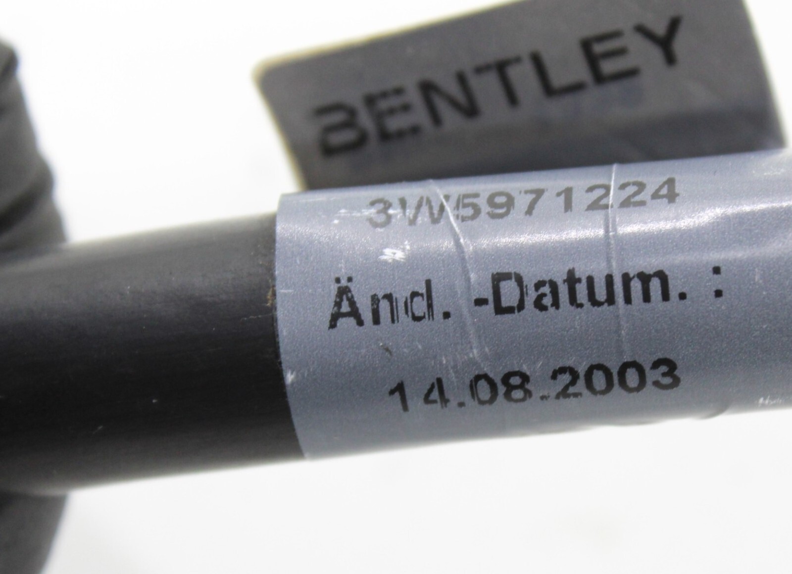 2007-2012 BENTLEY CONTINENTAL 6.0L BATTERY ALTERNATOR GROUND CABLE HARNESS OEM