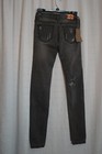 Machine pour neuf black gray wash distressed look skinny jeans size 25 — photo 5
