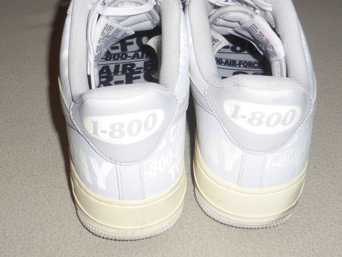 NIKE AIR FORCE 1 07 PREMIUM SHOES CJ1631-100 SIZE 13 1-800 TOLL