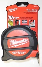 Milwaukee 48-22-5234 33 ft./10M Non-Magnetic Tape Measure