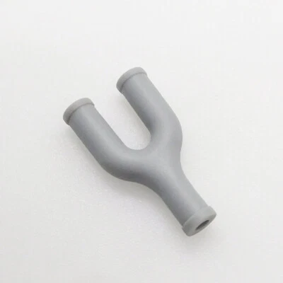 NIBP Cuff Single Tube to Double Tube Connector Y Type Adapter for Cuff Air Hose - Photo 1/3