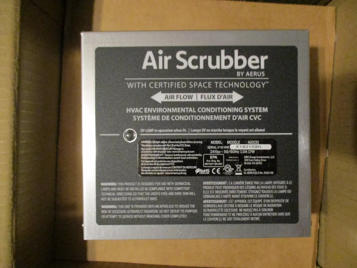Aerus air scrubber plus deals