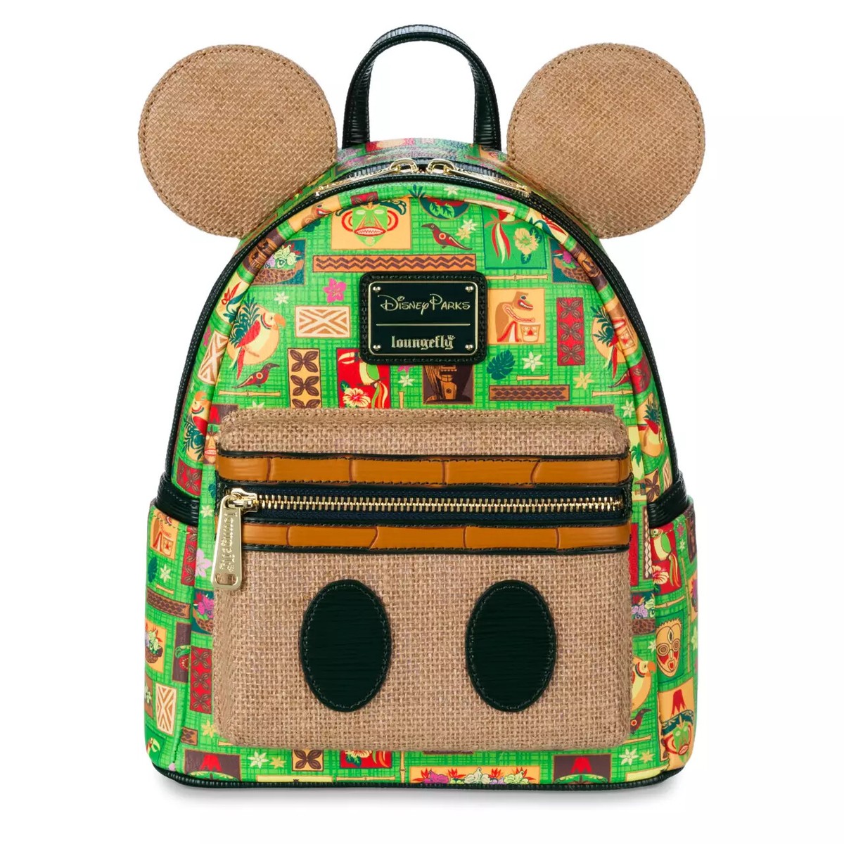 DISNEY Parks Loungefly Enchanted Tiki Room mini backpack The 