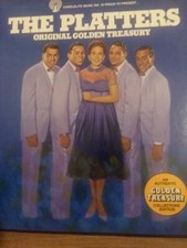 THE PLATTERS "ORIGINAL GOLDEN TREASURY" 5 LPS USED LP VG/EX