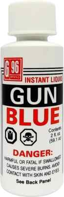 G96 1069 Gun Blue Liquid Touch Up Blueing 2 oz Squeeze Bottle