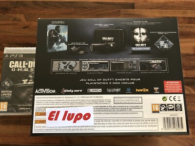 Call OF Duty Ghosts Édition Limitée COD Sony PS3 PAL