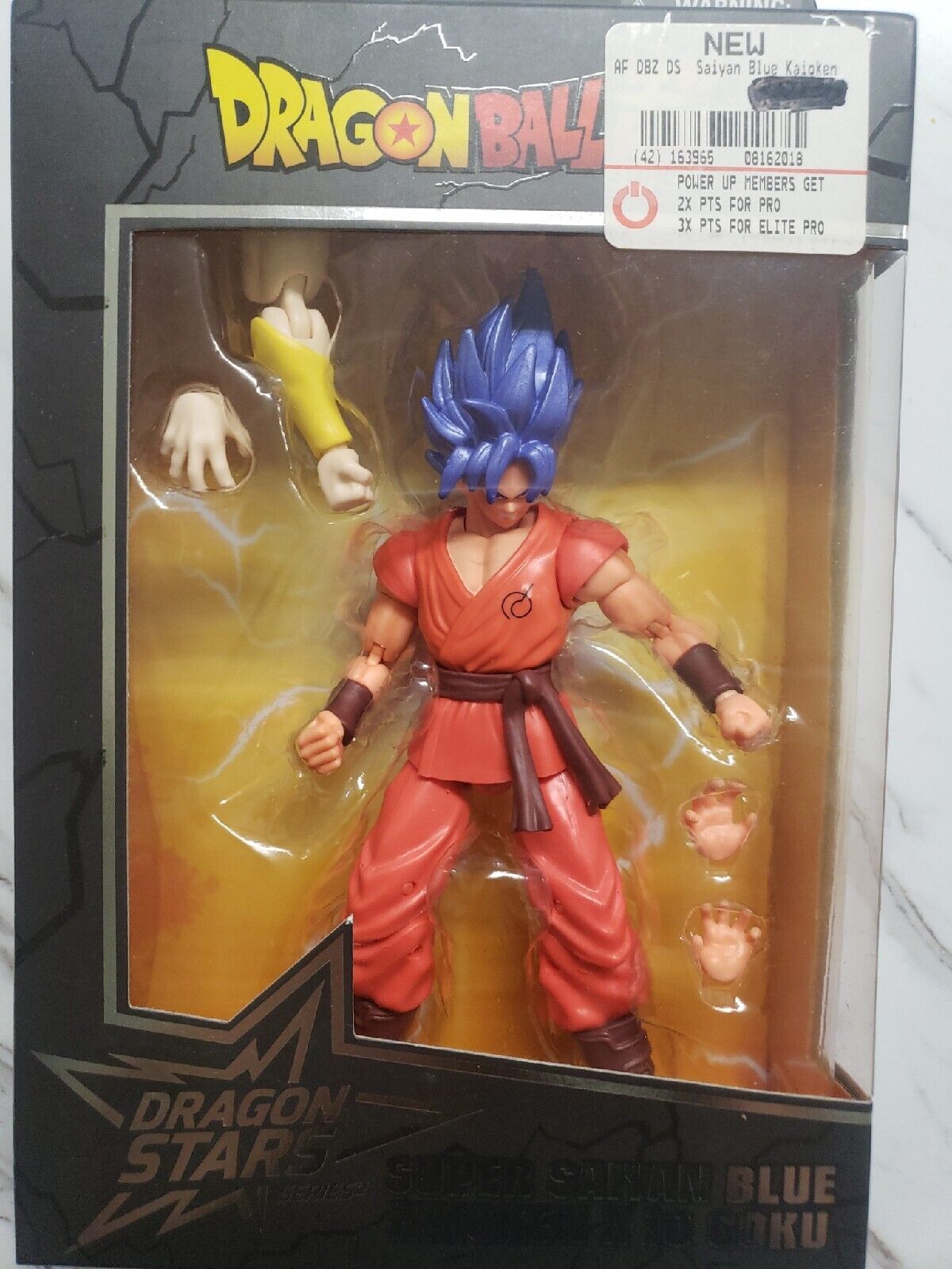 Kit 3x Goku Dragon Ball - Goku + Super Sayajin + Blue